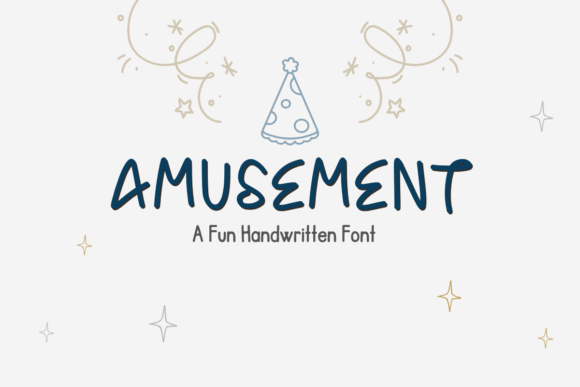 Amusement: A Stylish Handwritten Font