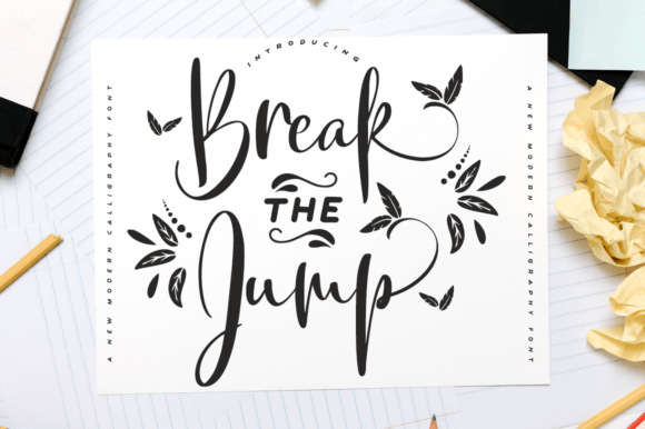 Break the Jump Font: A Sweet Typography Upgrade for Your Brand