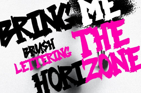 Bring Me the Horizon Font: A Modern Script for Editorial Design