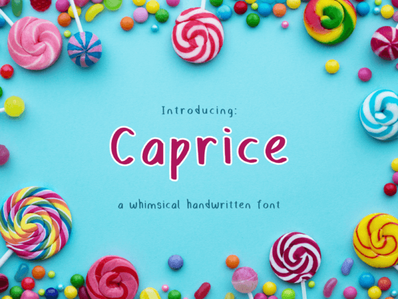 Caprice: A Playful Font for Business Branding