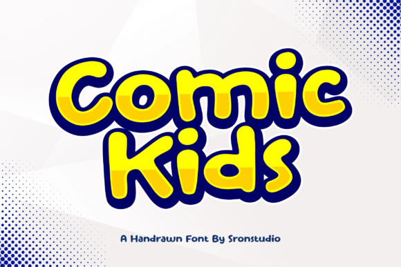 Comic Kids Font for Web Design
