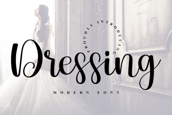 Dressing: A Stylish Script Font