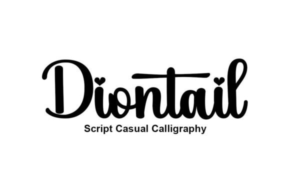 Elevate Your Editorial Design with the Diontail Handwritten Font