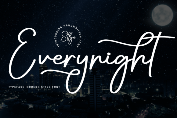 Everynight Font: A Polished Touch for Small Business Branding