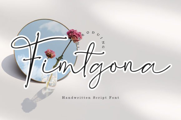 Fimtgona: A Vintage Script for Web Design