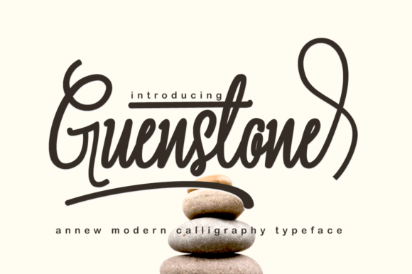 Guenstone: A Script Font with a Polished Edge