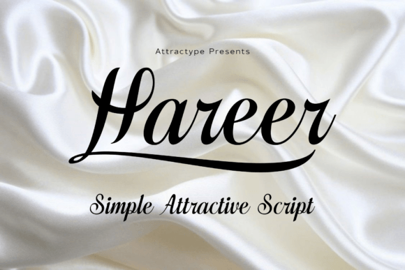 Hareer: A Script Font for Impactful Design