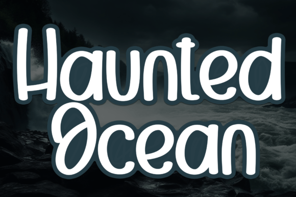Haunted Ocean Font