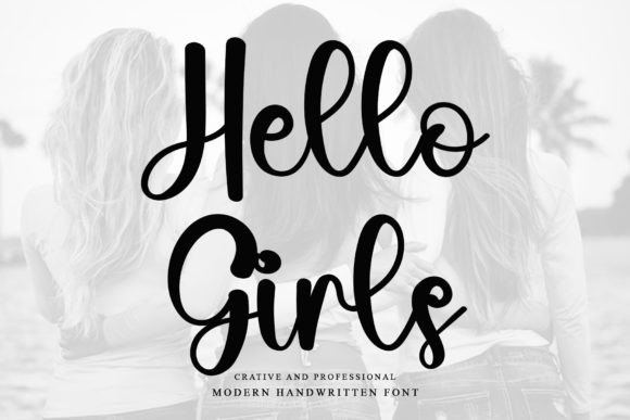 Hello Girls Font Review