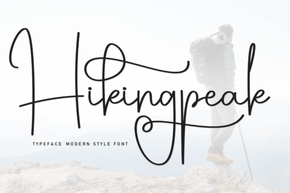 Hikingpeak: A Timeless Handwritten Font
