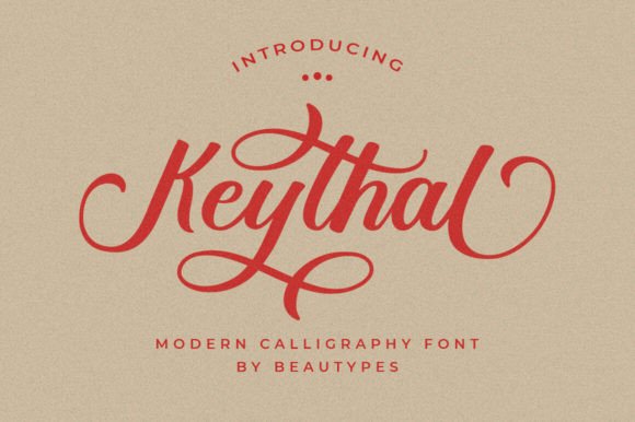 Keythal: A Beautiful Script Font for Business