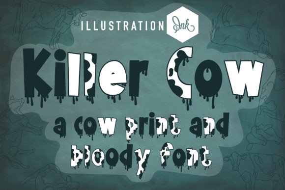 Killer Cow Font: Bold & Unapologetic