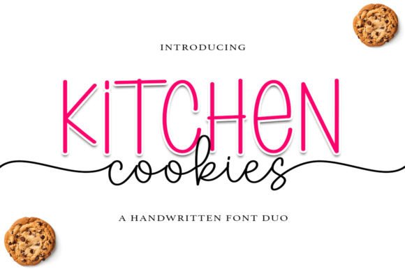 Kitchen Cookies Duo Font