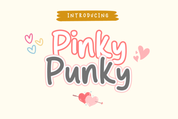 Pinky Punky: A Playful Script Font for Creative Makers