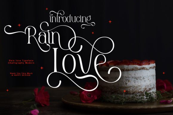 Rain Love: A Script Font Review