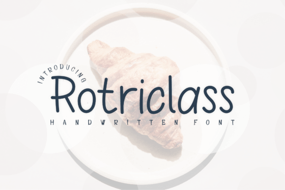 Rotriclass: A Handwritten Font for Digital Marketing
