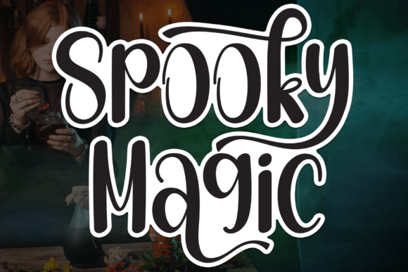 Spooky Magic Font for Stylish Design