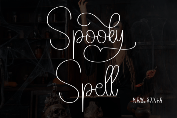 Spooky Spell: A Fun Font for Web Design