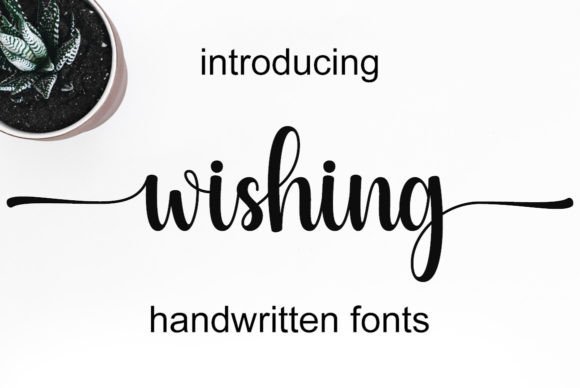 The Elegance of Wishing: A Script Font for Thoughtful Typography